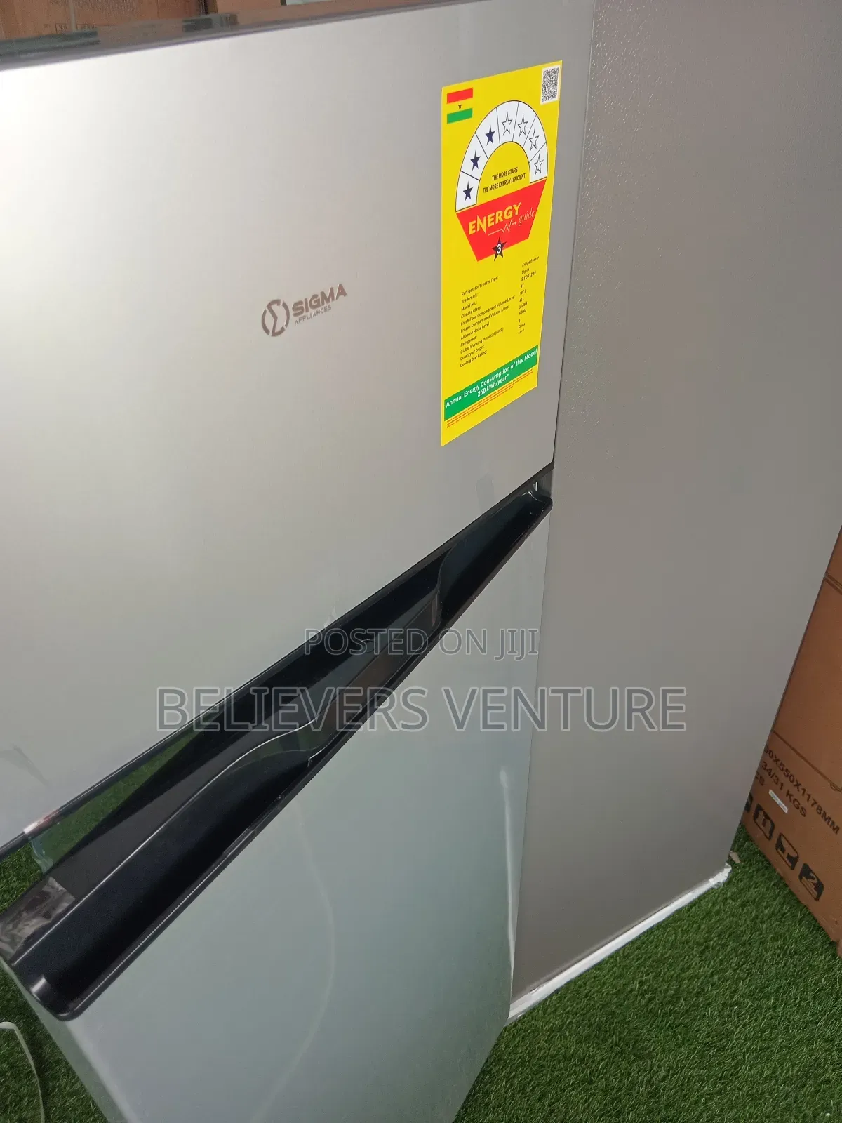 Authentic Full Freezer Sigma Top Freezer Fridge Sigma 207l