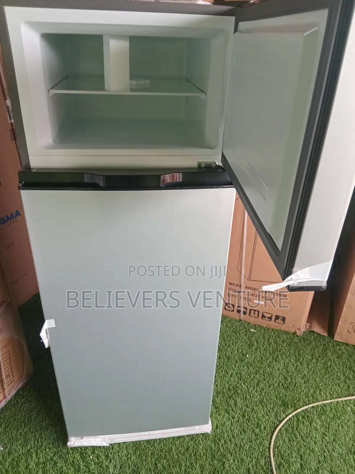 Energy Saving New Double Door Sigma Top Freezer 207l Sigma