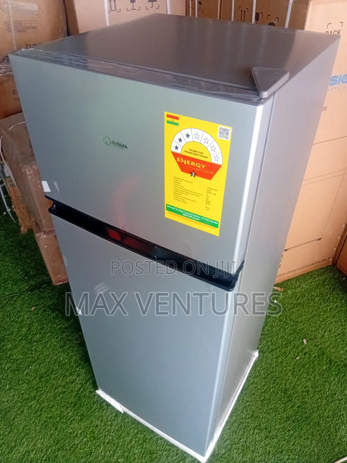 Enjoyable Sigma Fridge Freezer STDF-220 Energetic Set