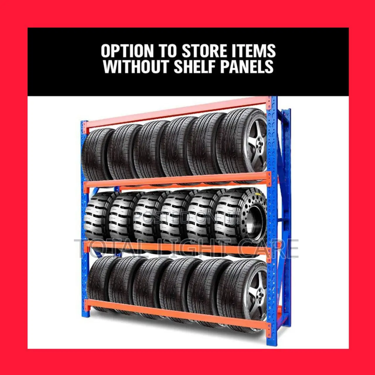 4 Layer Metal Shelf Rack