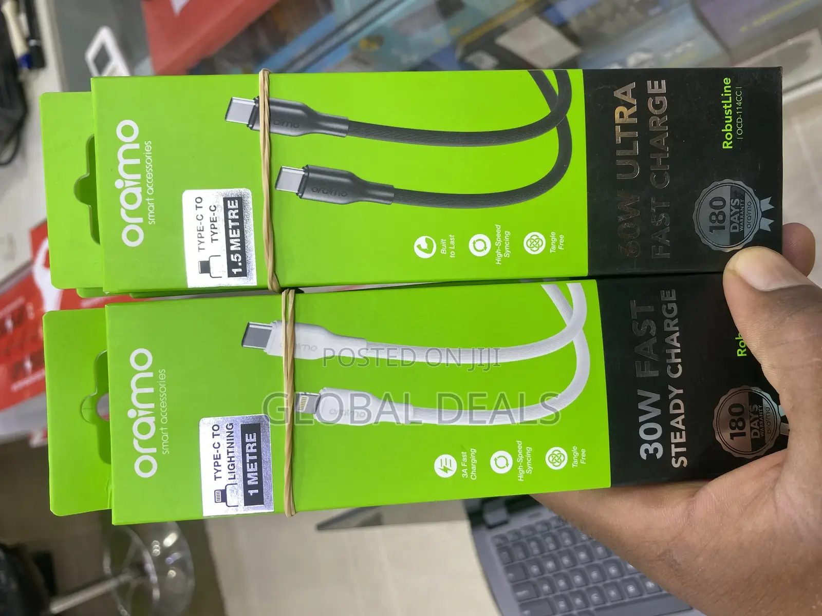 Original Oraimo Type C Cord