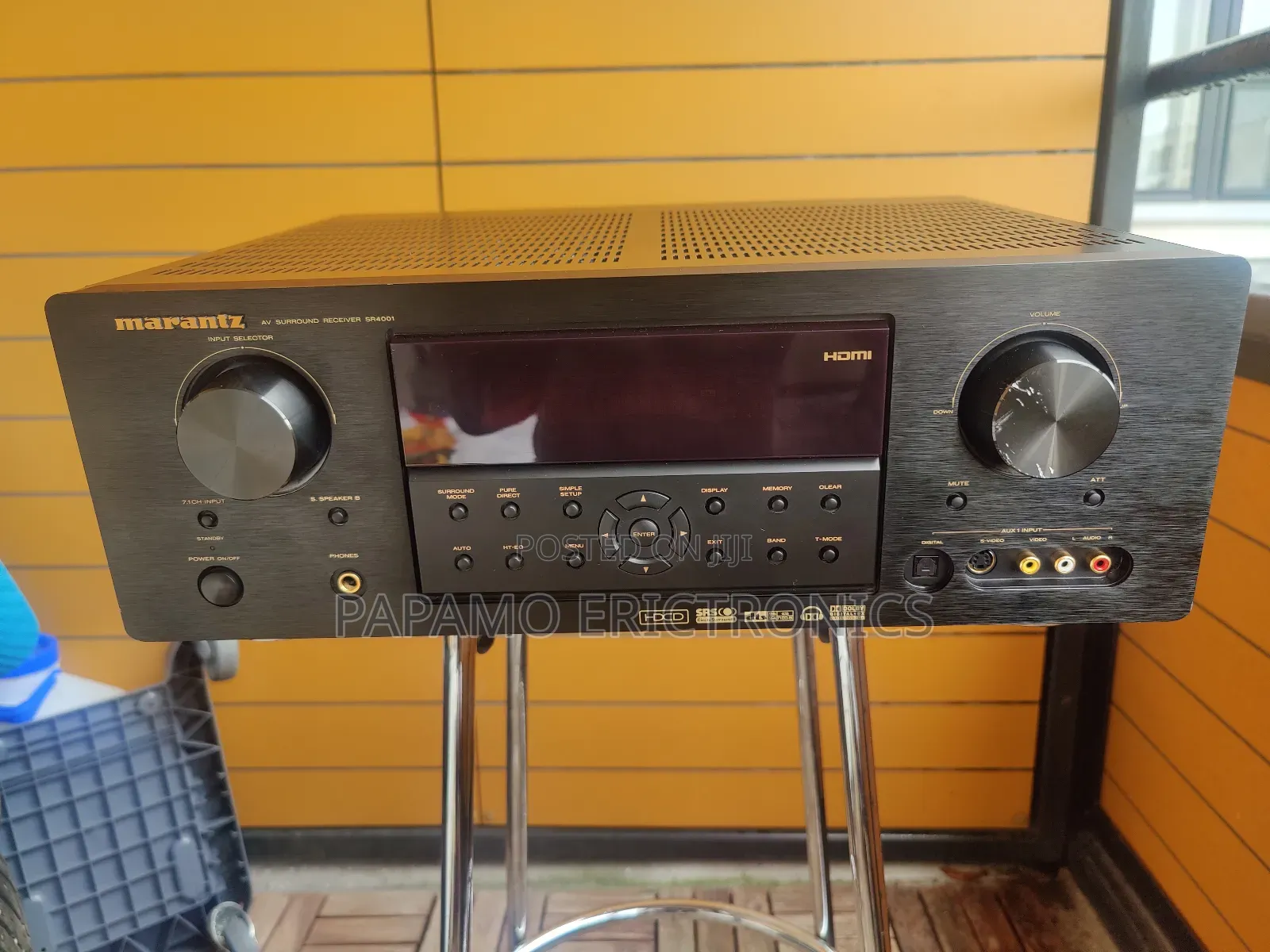 Marantz Black Sr4001 Hdmi Dts Dolby Digital Surround Av Rcvr