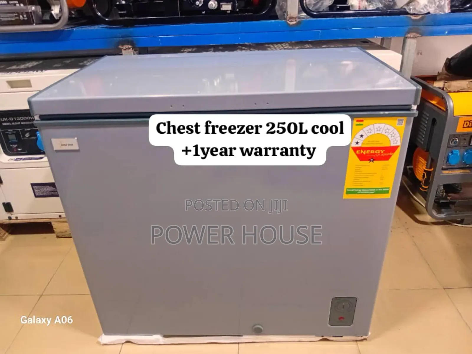 Glacier Storage Goldstar 250l Chest Freezer Cool