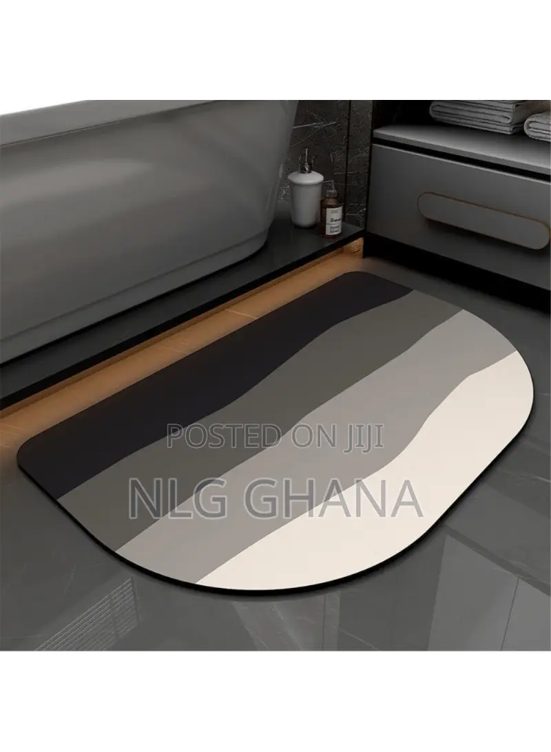Nordic Style Bath Mat Diatom Mud Water Absorbent.