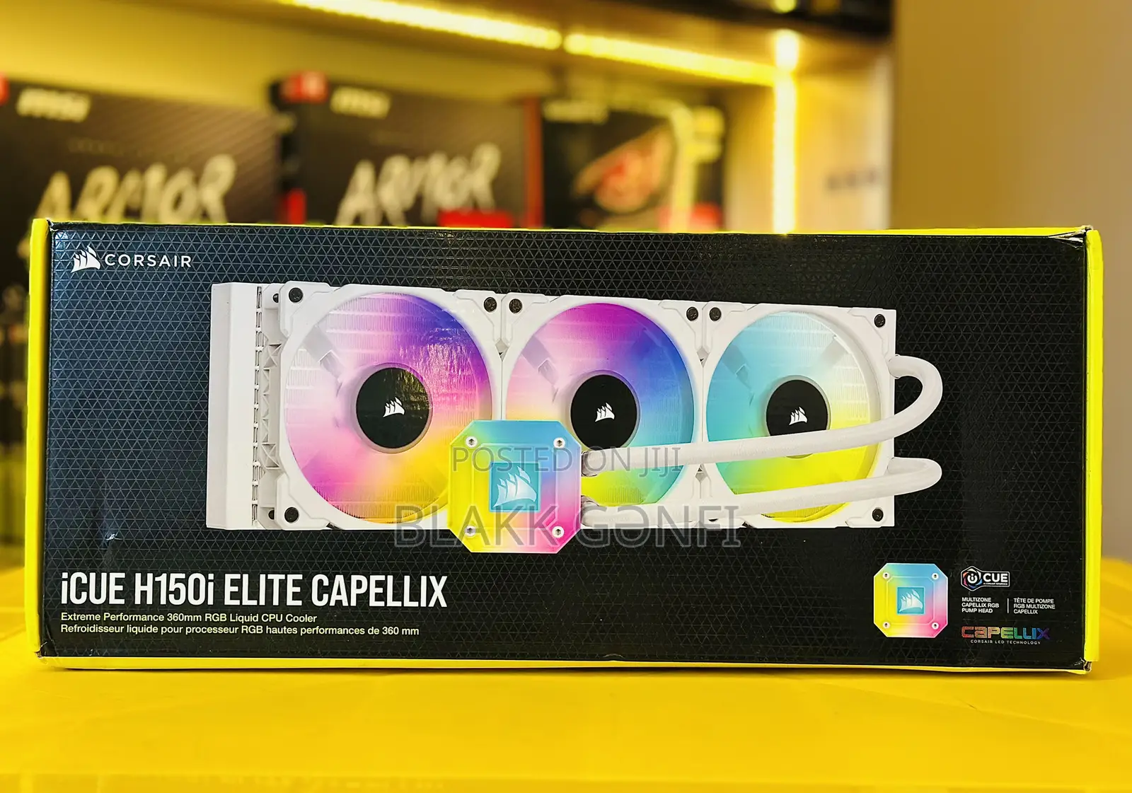 Corsair Icue H510i Elite Capellix Rgb Liquid Cooler