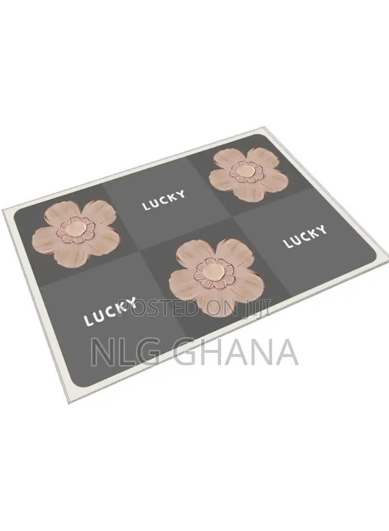 40x60cm Water-Absorbent Velvet Bath Mat. Tvx21888