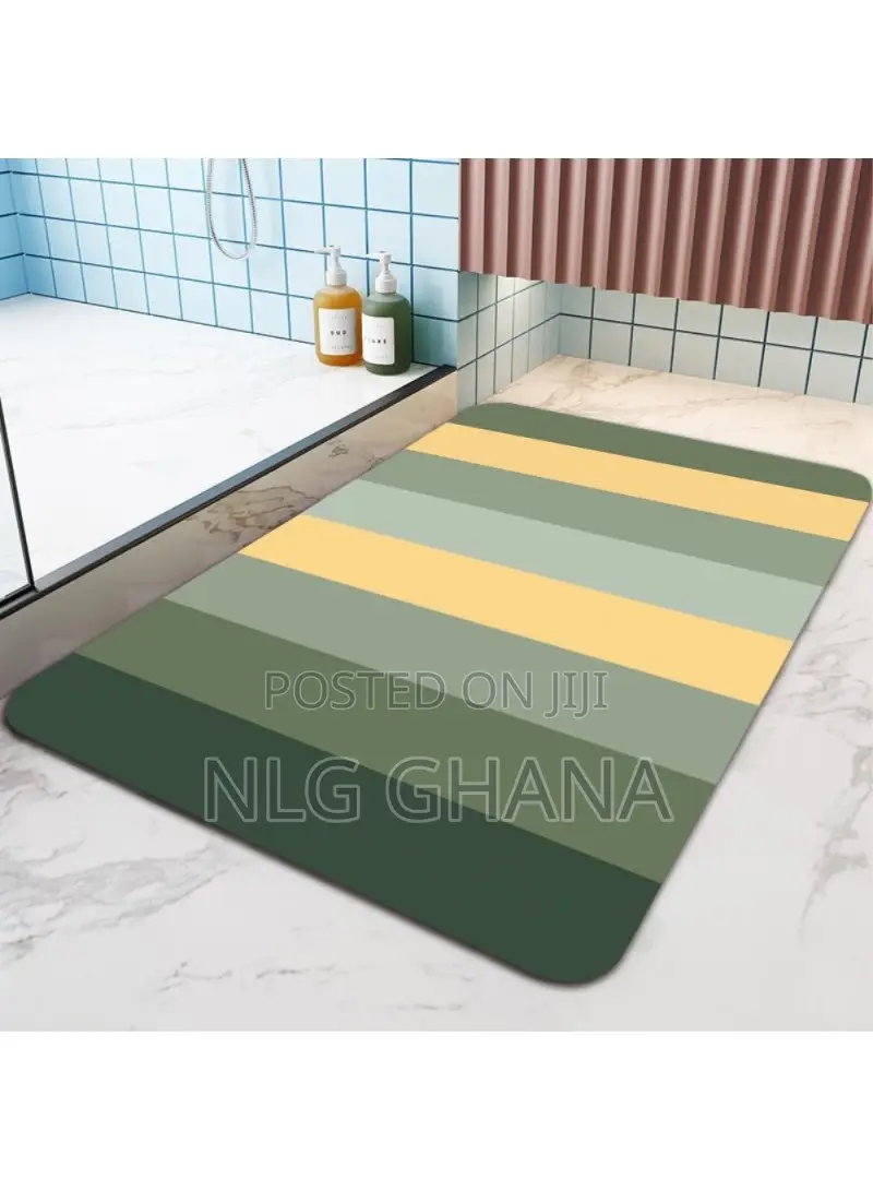 Nordic Style Bath Mat Diatom Mud Water Absorbent. Tvx25698
