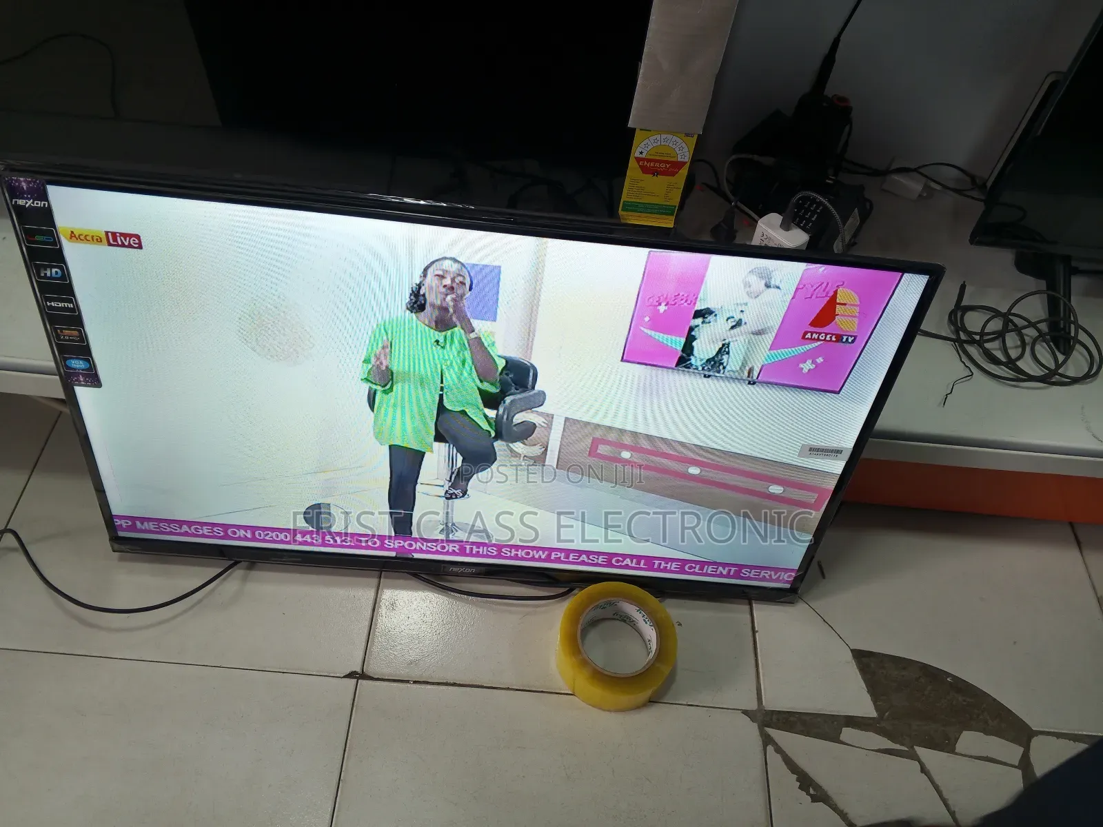 Watch Your Usb Movies on Nexon 32inches Led Television