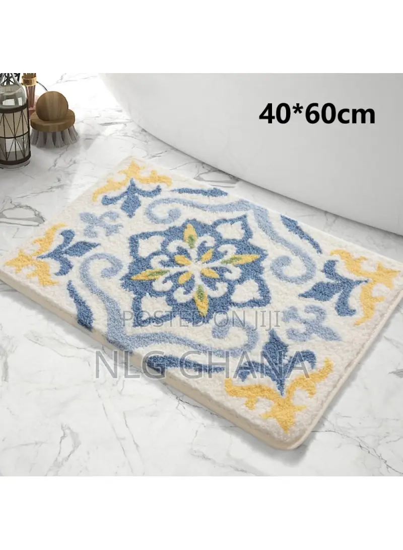 15.7x23.6 Inch Modern Bathroom Floor Mat.