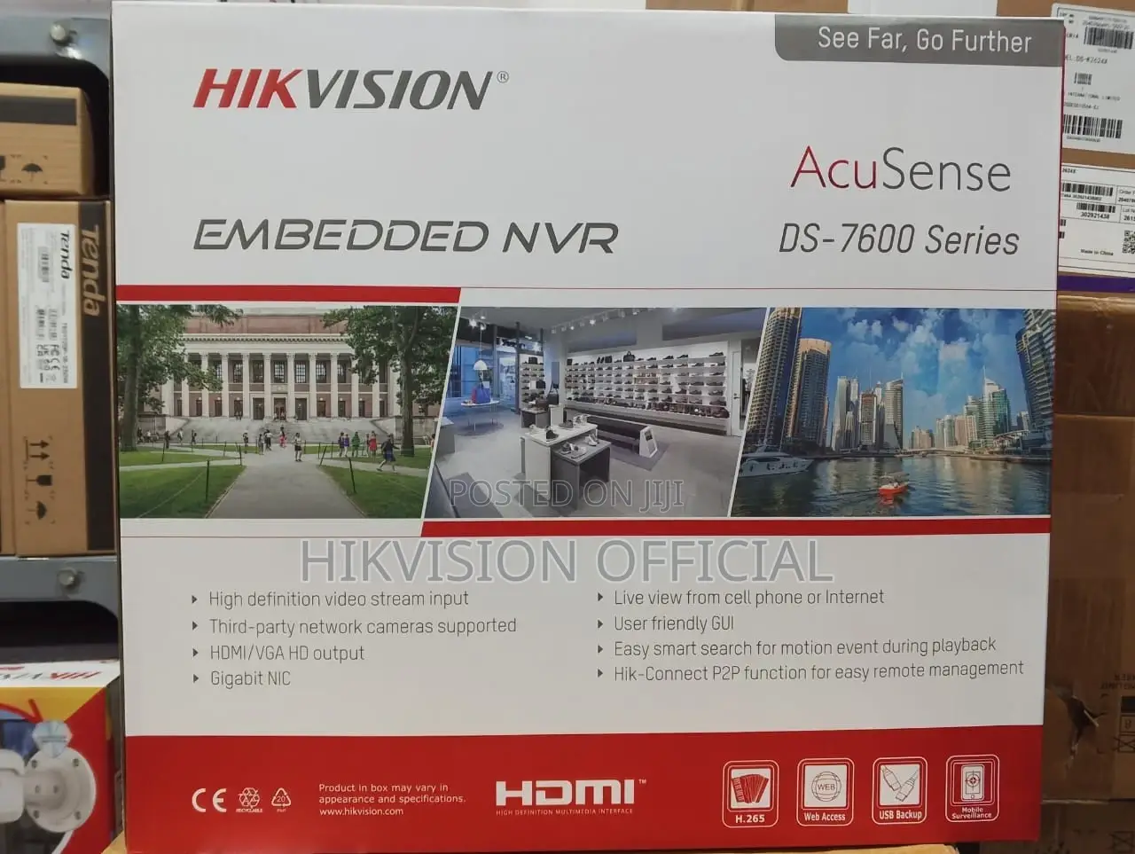 NVR 16ch Acusense Poe (Ds-7616nxi-/16p(D))
