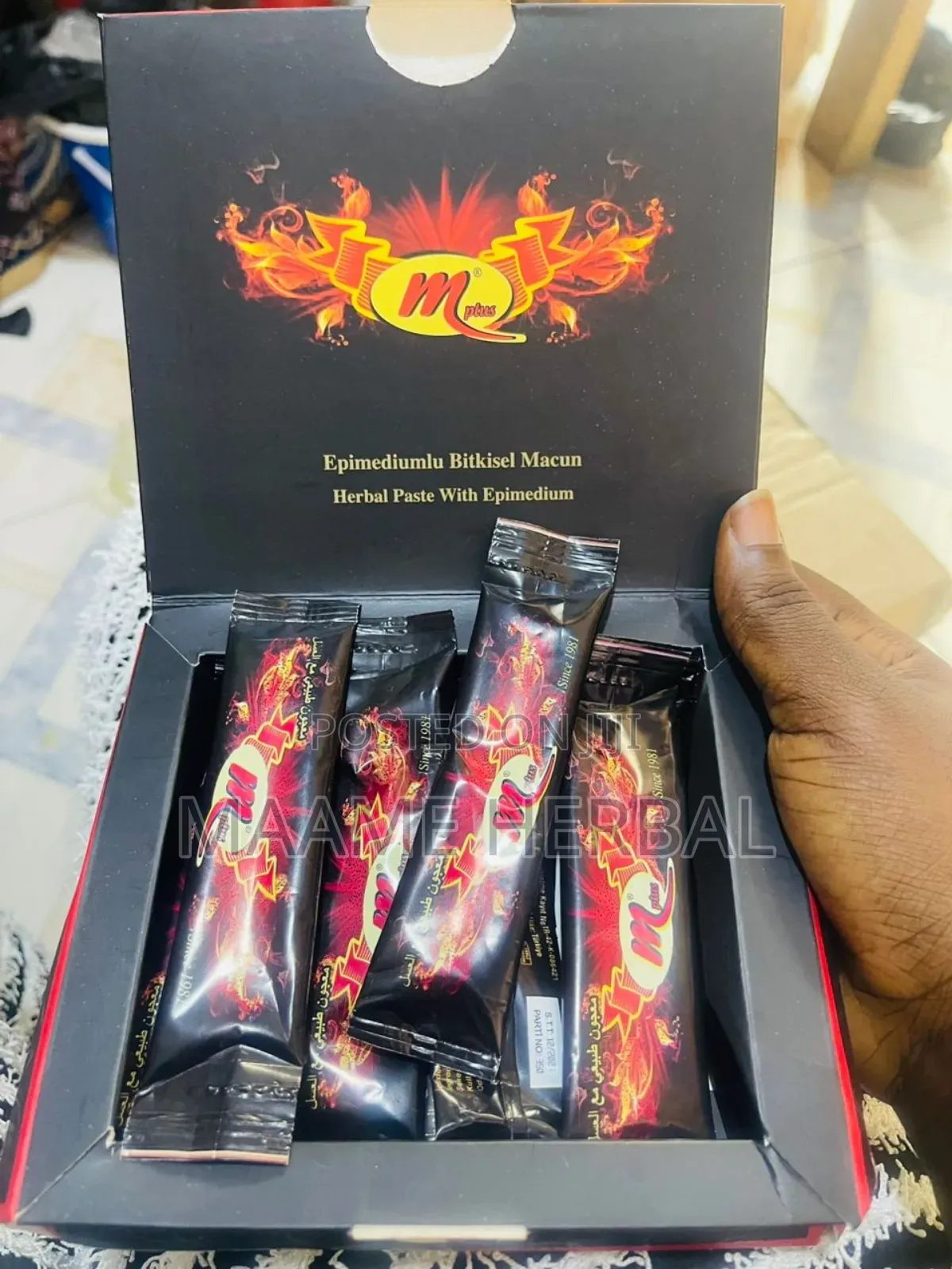 M+ Plus Honey Sachets (Price Per Sachet)