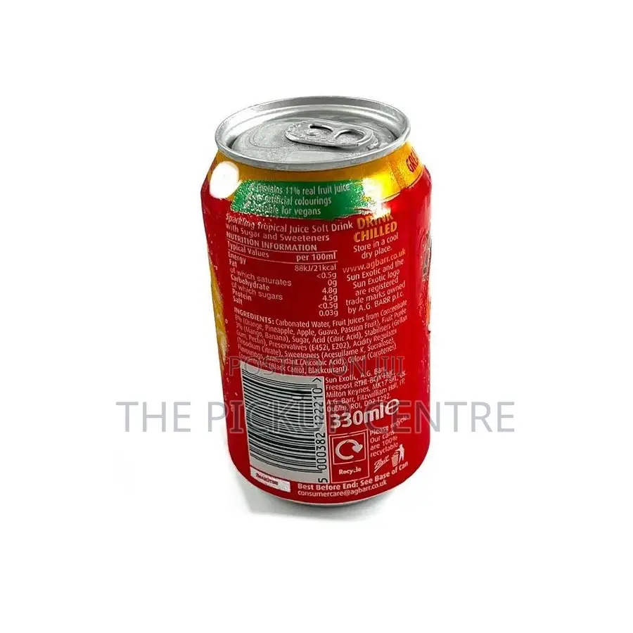 Sun Exotic Sparkling Tropical Fruit - 330ml×24 Pack