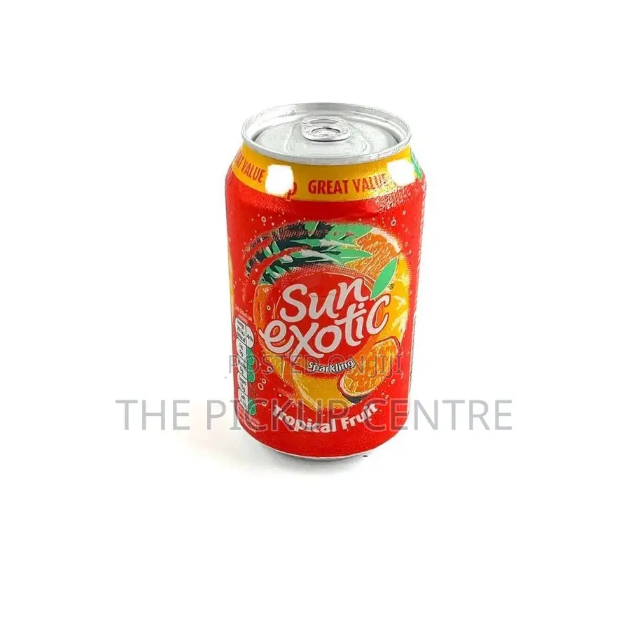 Sun Exotic Sparkling Tropical Fruit - 330ml×24 Pack