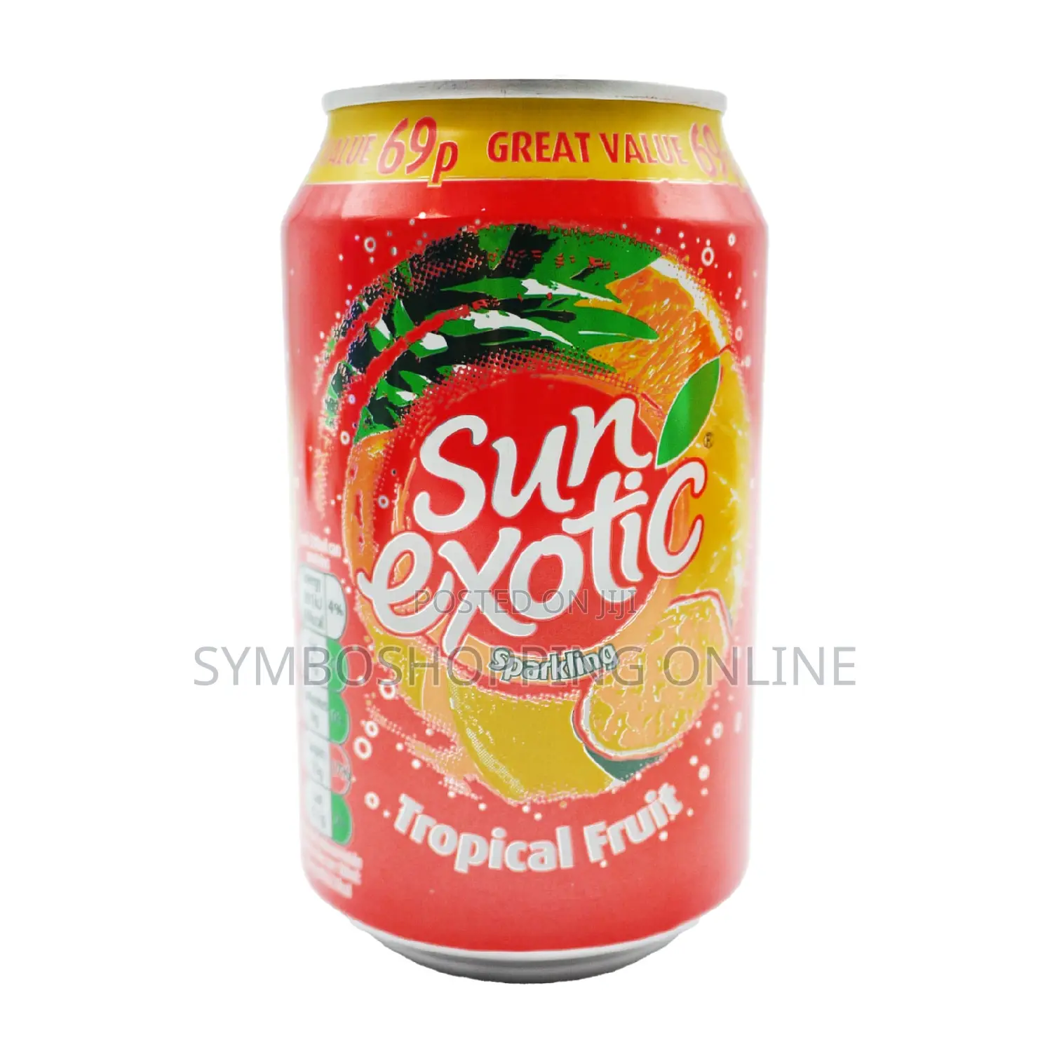 Sun Exotic Sparkling Tropical Fruit - 330ml×24 Pack