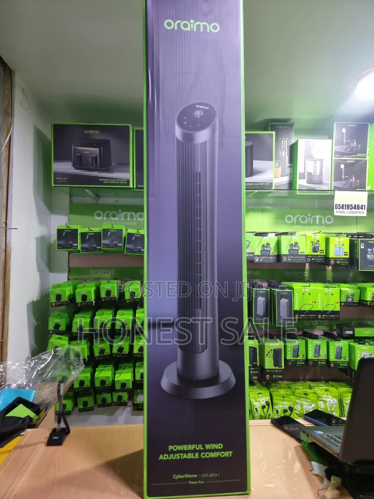 Oraimo Cyberstorm 40 Inch 50w Tower Fan