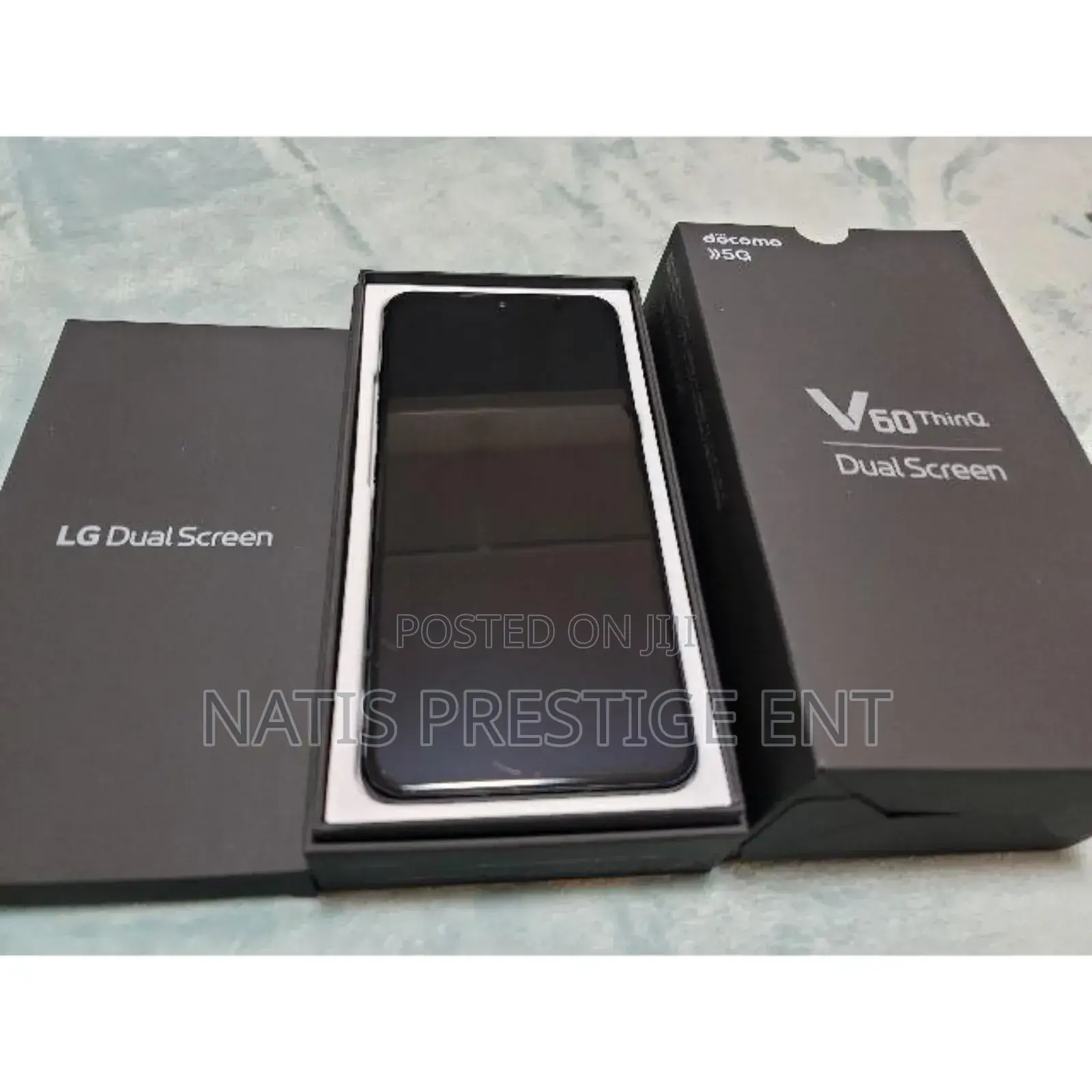 New LG V50S ThinQ 256 GB Black