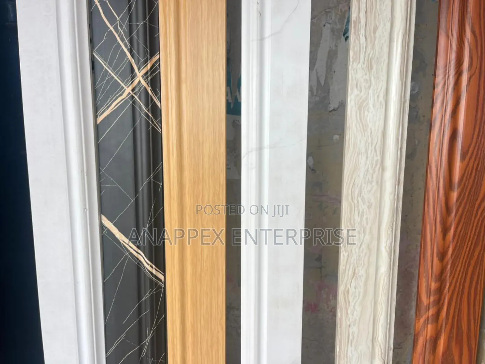 Skirtings for the Edges of Tiles and T G Ceiling.