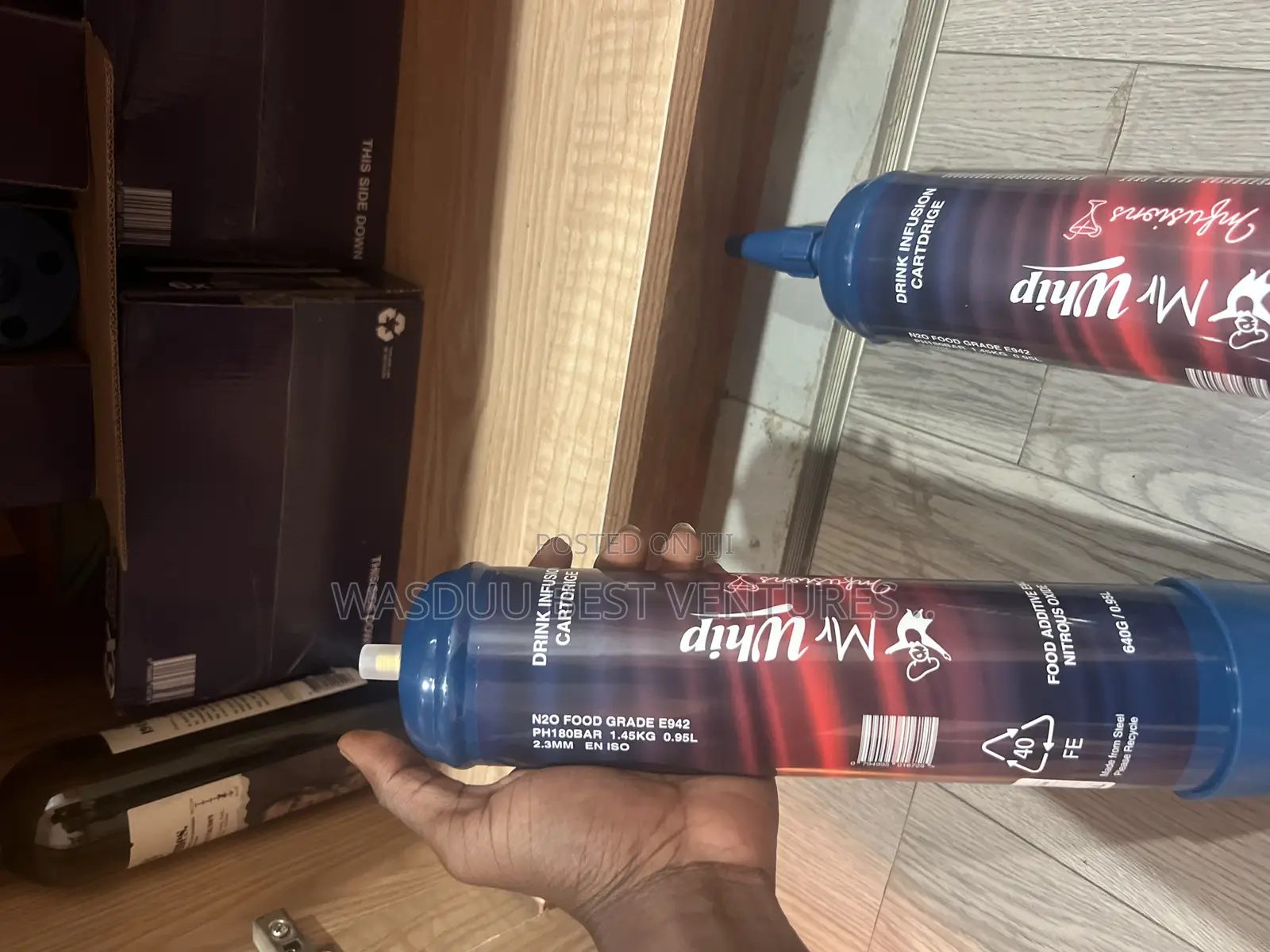 Mr Whip Infusions Tanks