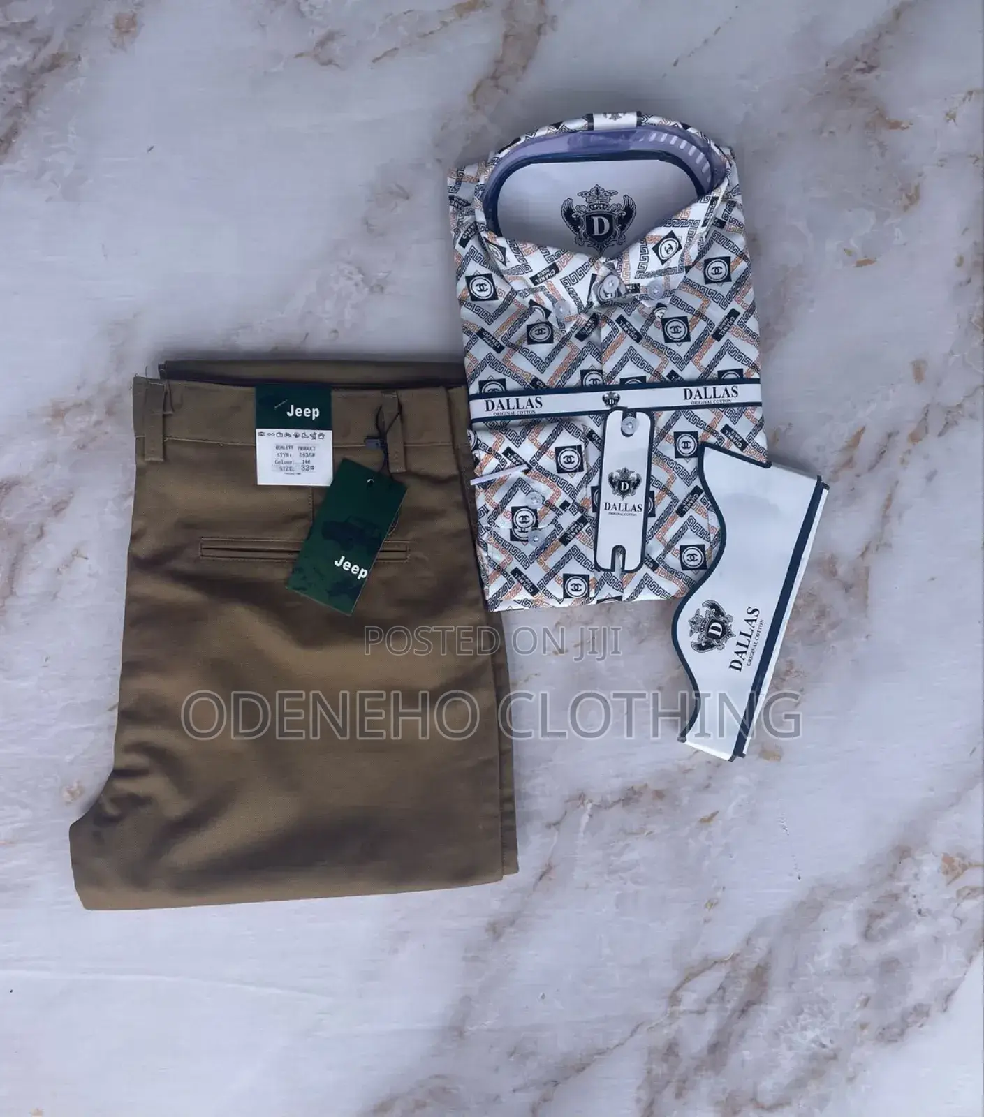 Shirt and Khaki Combo