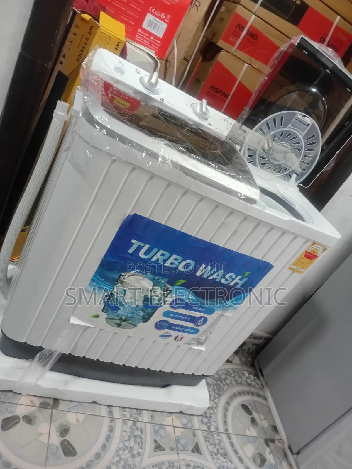 Get Sparkling Clean Clothes With Flamino 8kg Washing Machine
