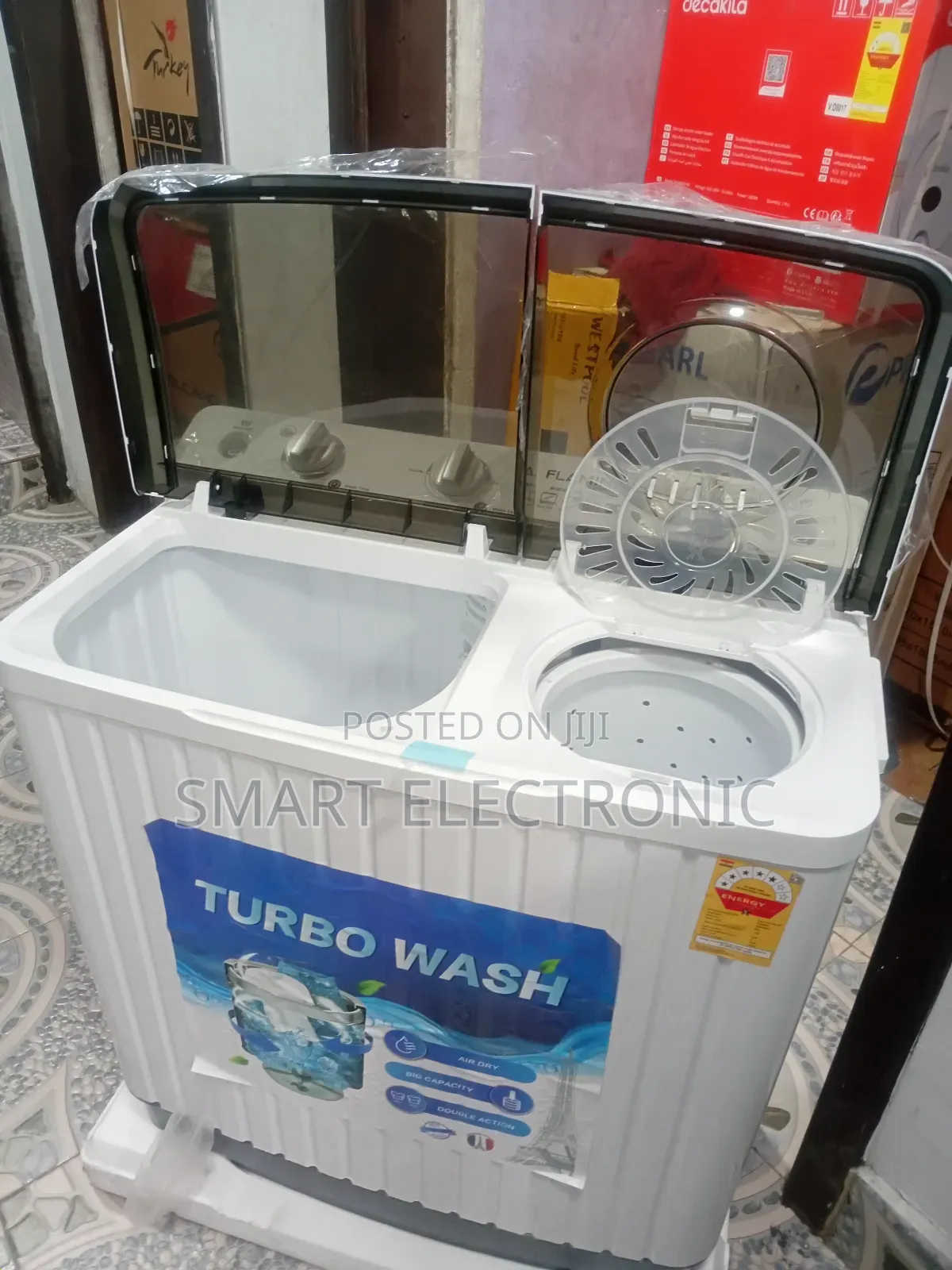 Prefect Clothes Happy Life With Flamino Washing Machine 8kg
