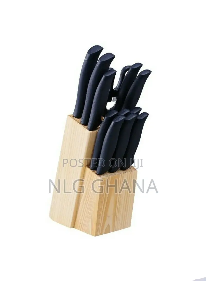 23-Piece Mainstays Stainless Steel Kitchen Knife