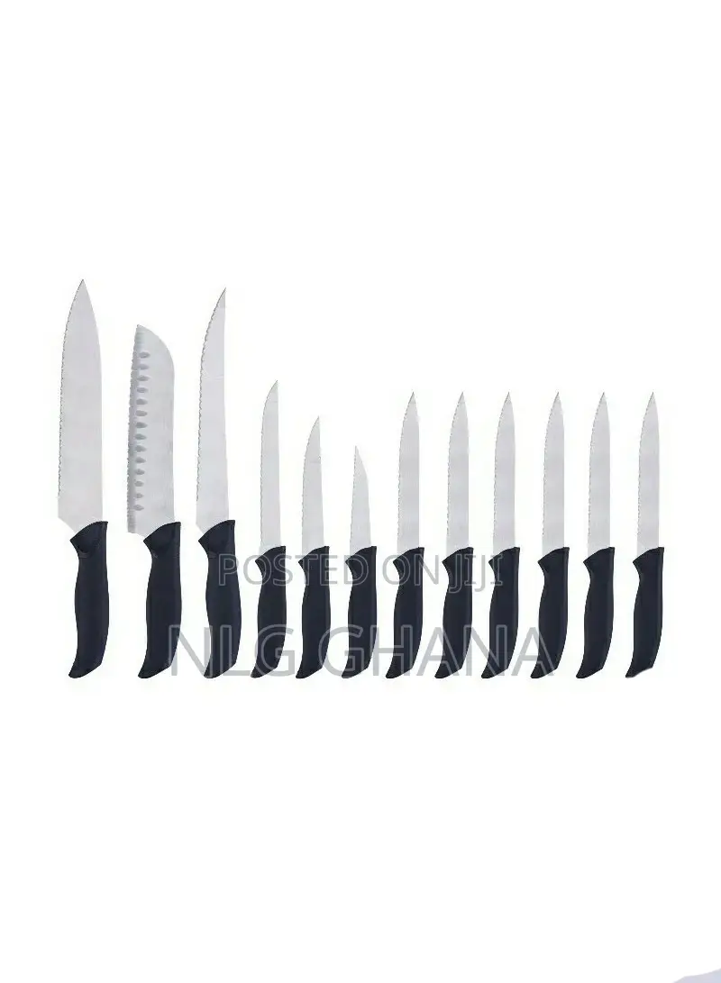 23-Piece Mainstays Stainless Steel Kitchen Knife