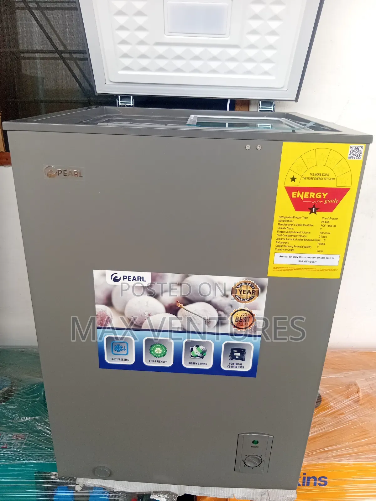 Valuable Pearl Chest Freezer PCF--2b Energy System Set