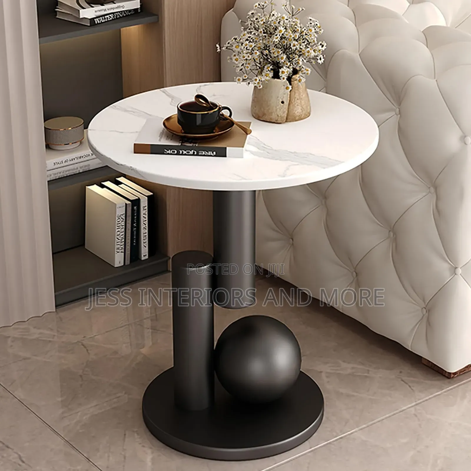 Side Table (Black+White)