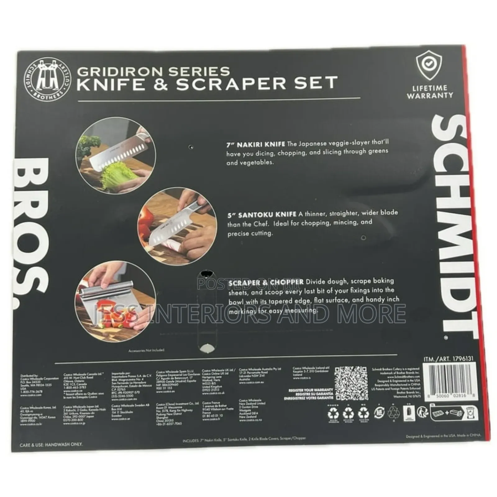 Knife Scraper Set of 3 (Schmidt)