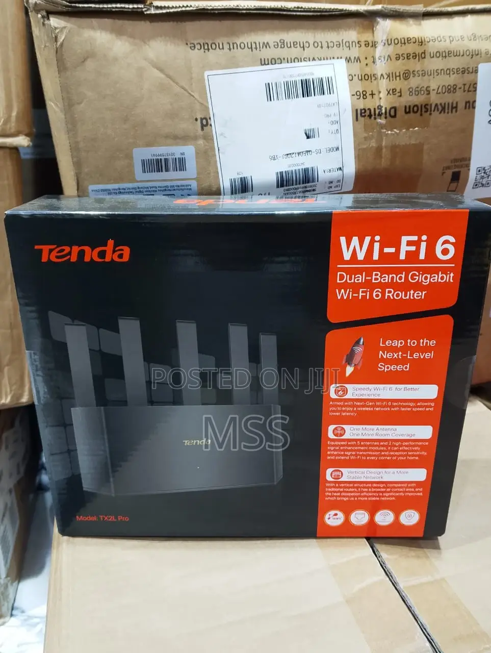 Tx12l Pro Ax3000 Dual Band Gigabit Wi-Fi 6 Router-Tenda