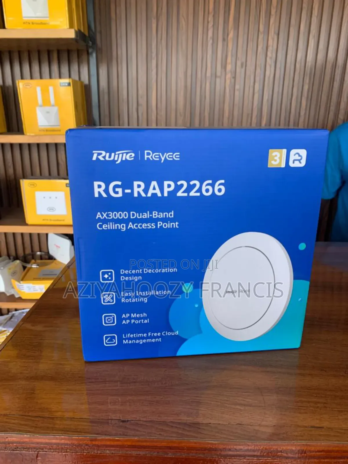 Ruijie Ax3000 Dual Band Ceiling Access Point