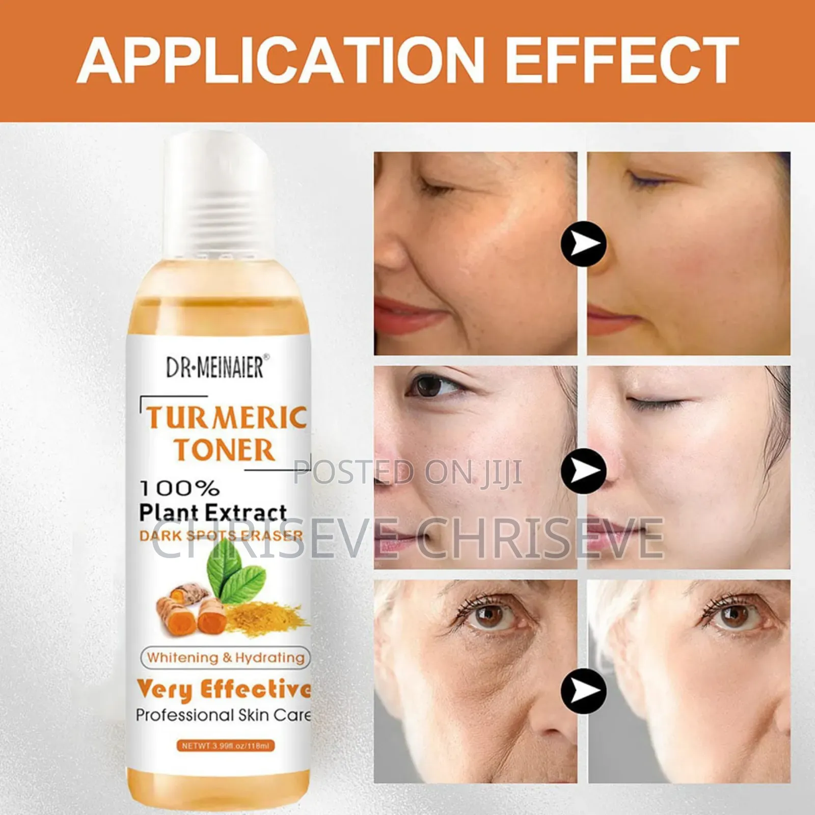 Tumeric Face and Neck Toner