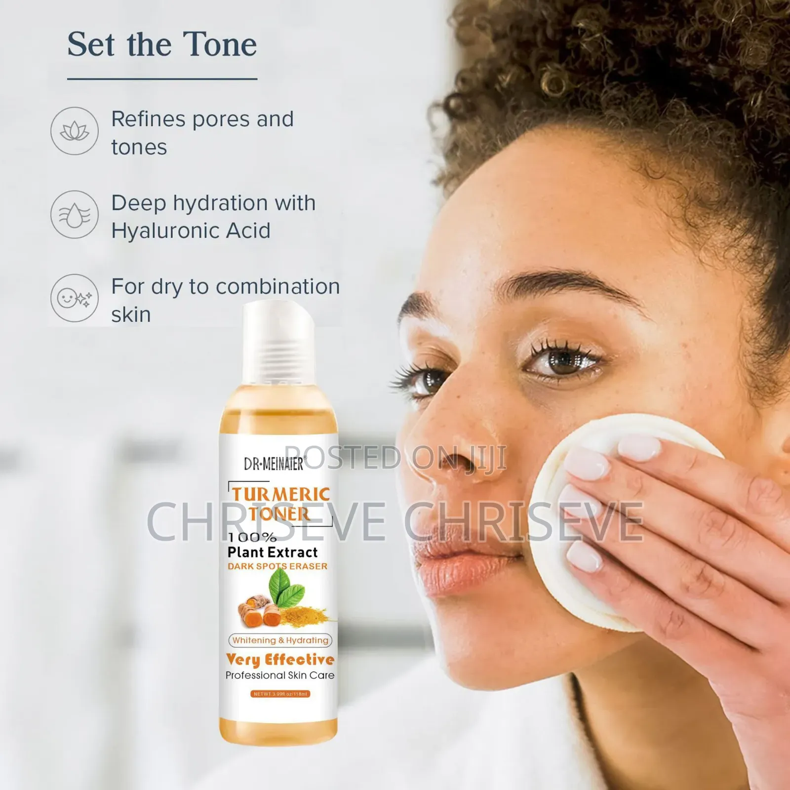 Tumeric Face and Neck Toner