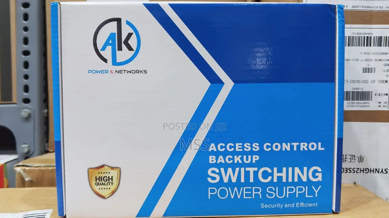 Access Control Back Up With Battery