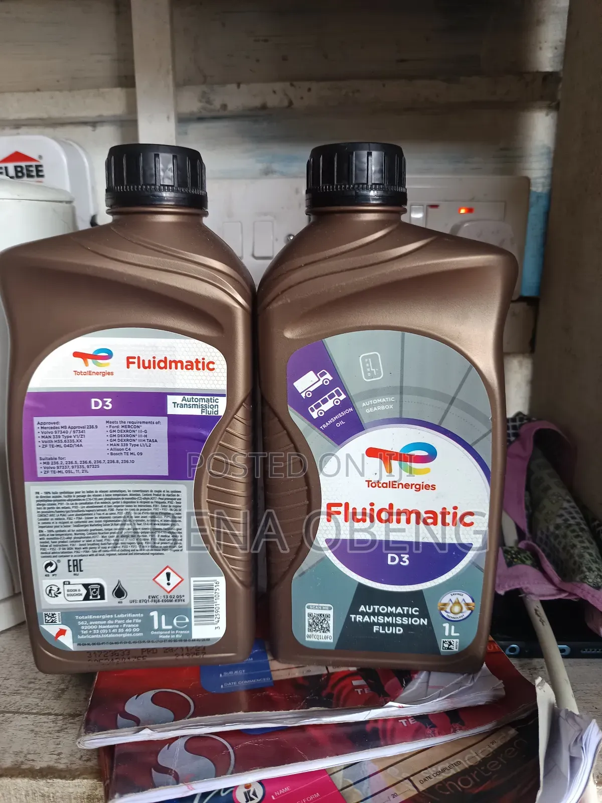 Totalenergies Fluidmatic D3 – 1l Atf