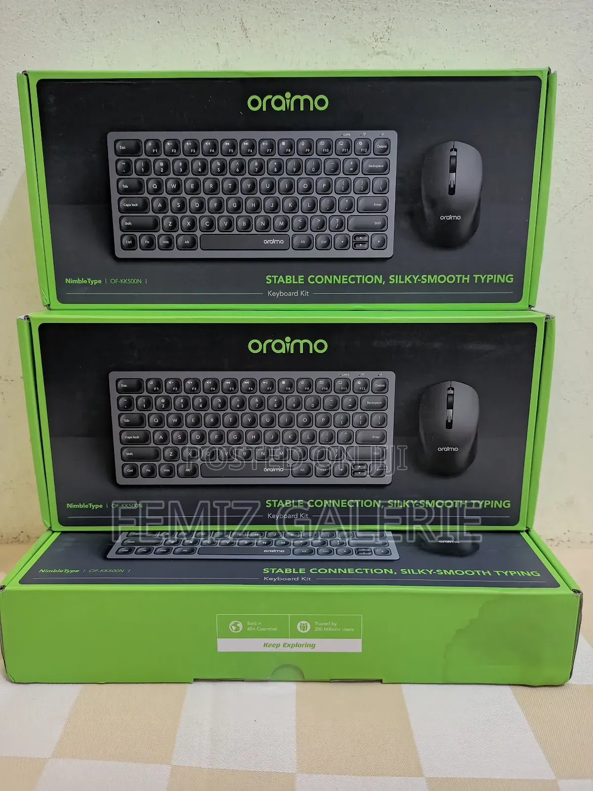 Oraimo Nimbletype Wireless Keyboard Mouse Kit