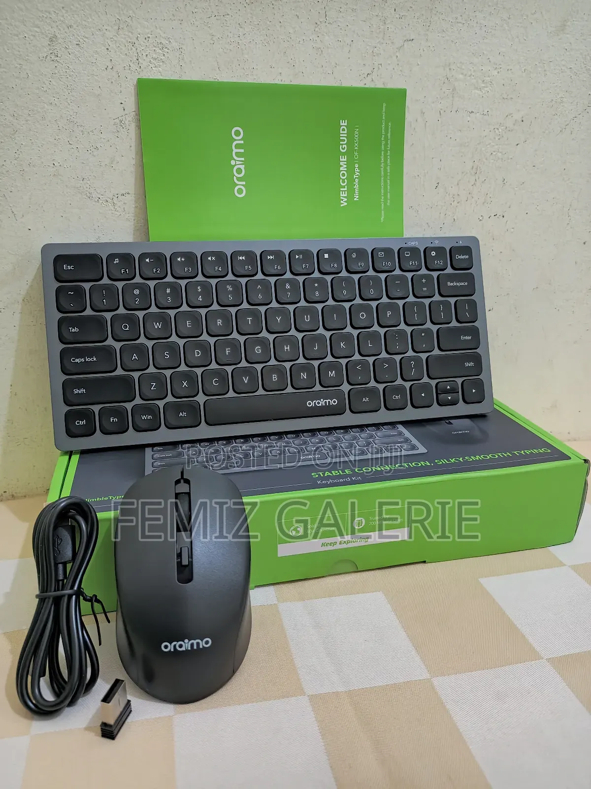 Oraimo Nimbletype Wireless Keyboard Mouse Kit