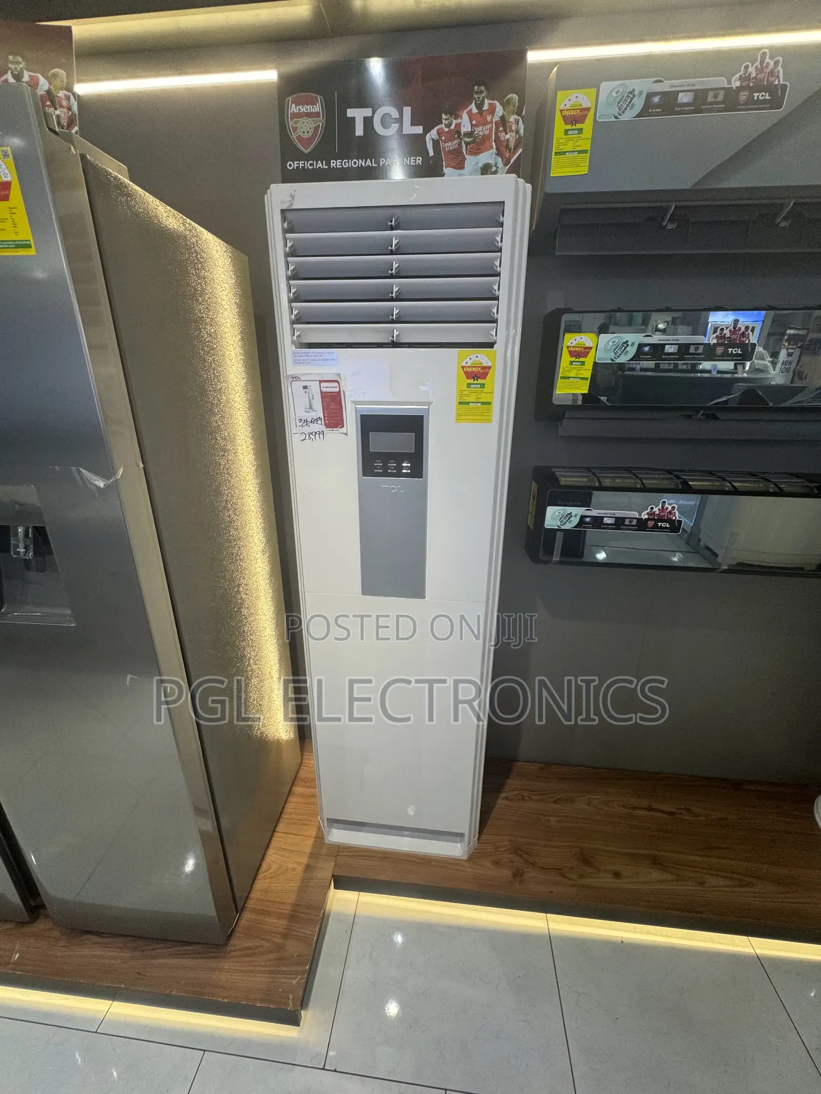 TCL 5.0hp R410 Floor Standing Air Conditioner [Ttac-48cfa/C]
