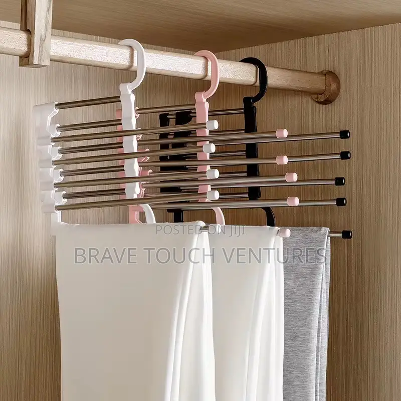 5 in 1 Multi-Layer Clothes/ Trouser Hanger