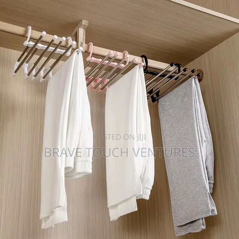 5 in 1 Multi-Layer Clothes/ Trouser Hanger