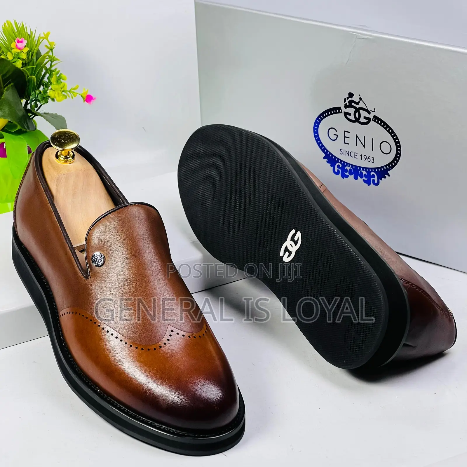 Genio Brown Men Loafers Shoe