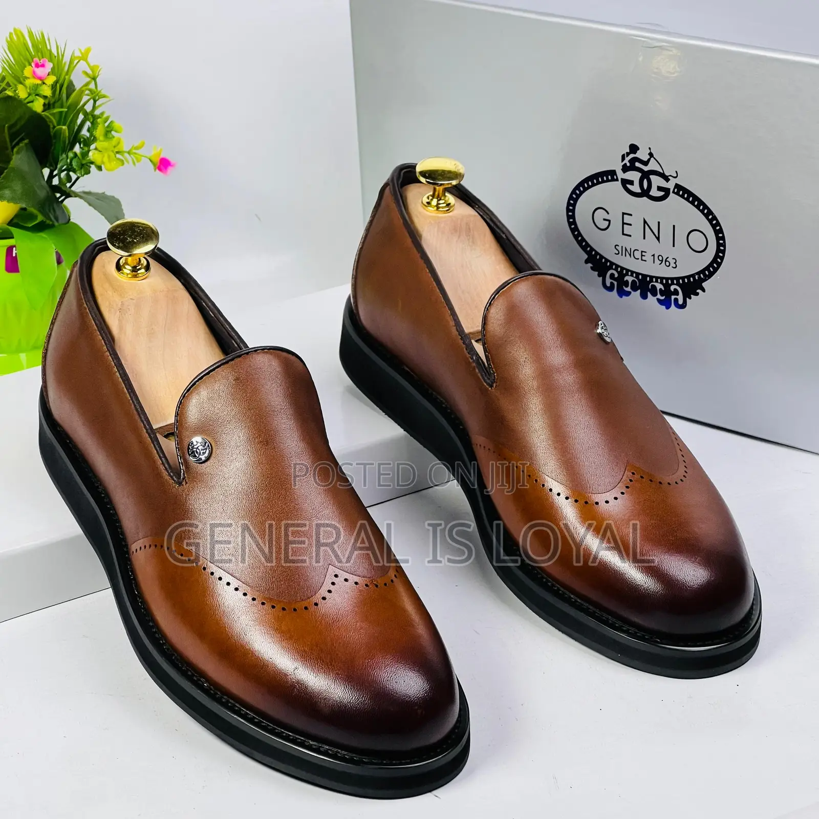 Genio Brown Men Loafers Shoe