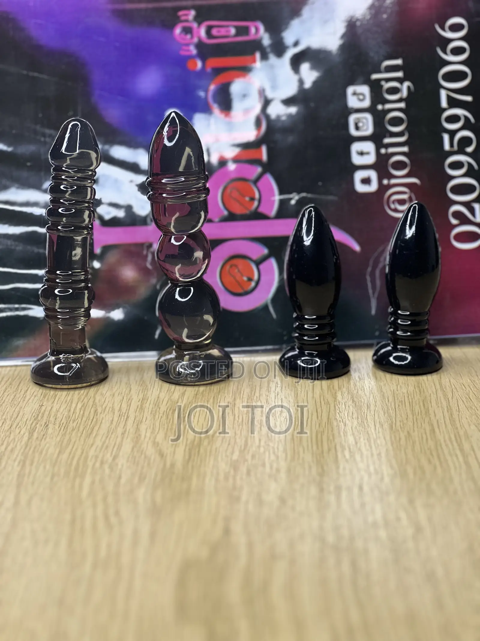 4pcs Silicon Anal Plug