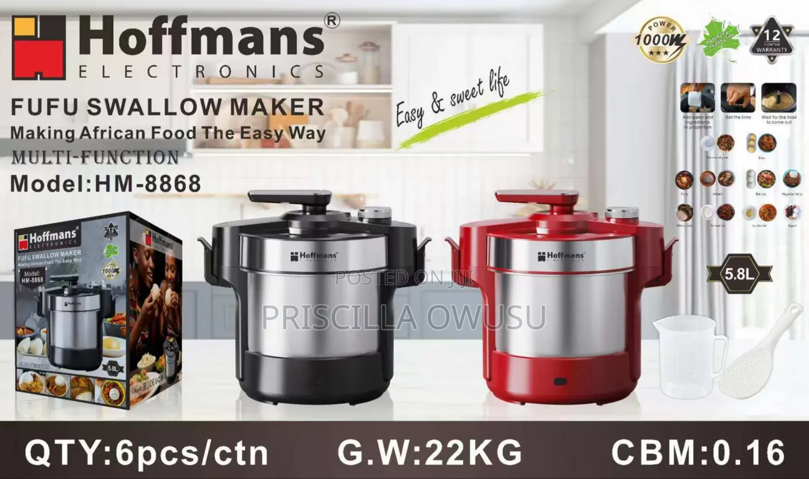 Hoffman 6l Swallow Maker