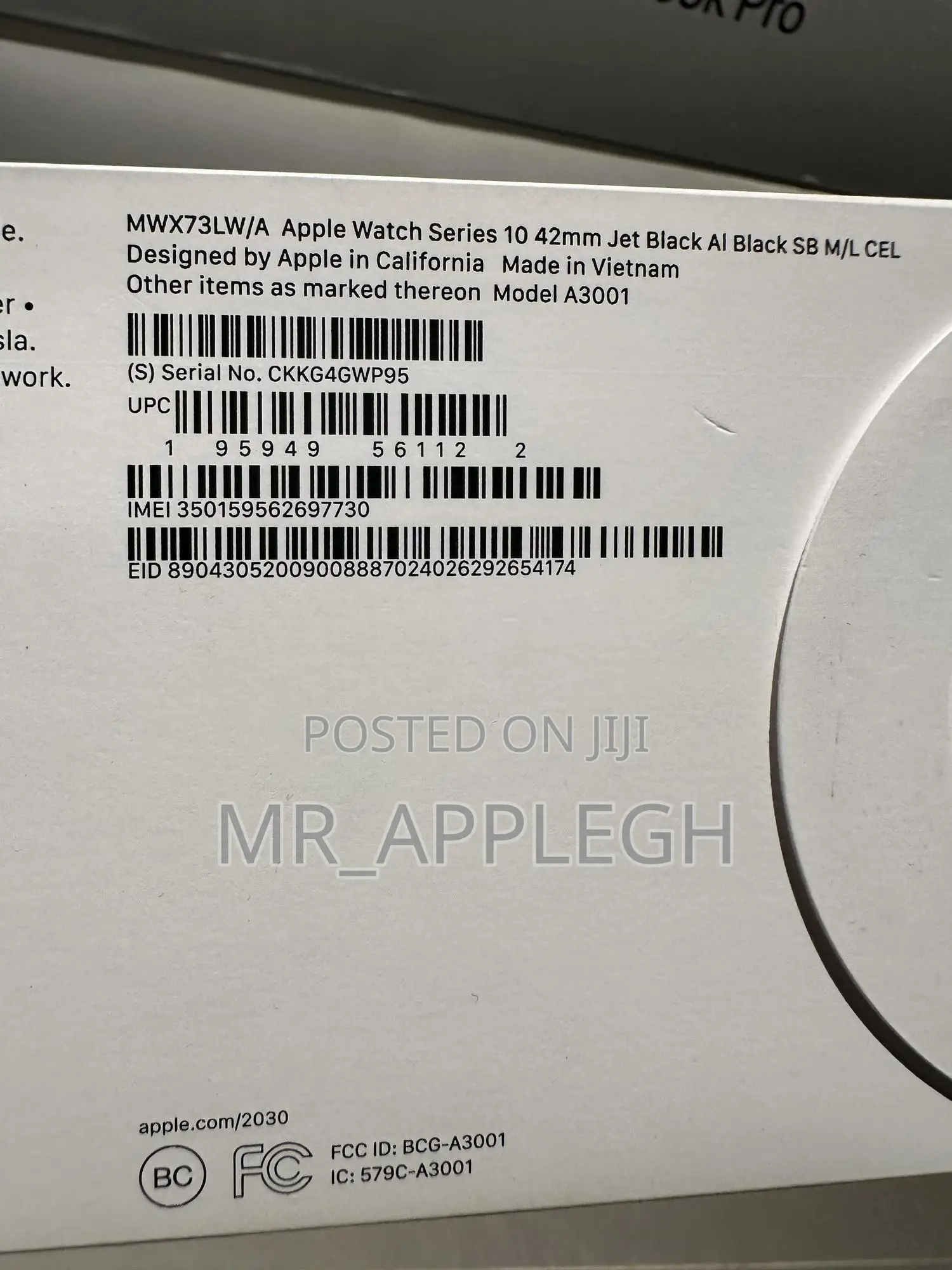 Apple Watch Series 10 (Gps+Cellular) 42mm