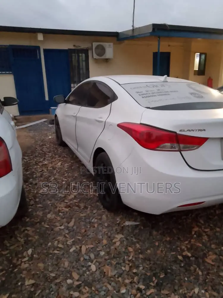 Hyundai Elantra 2013 White