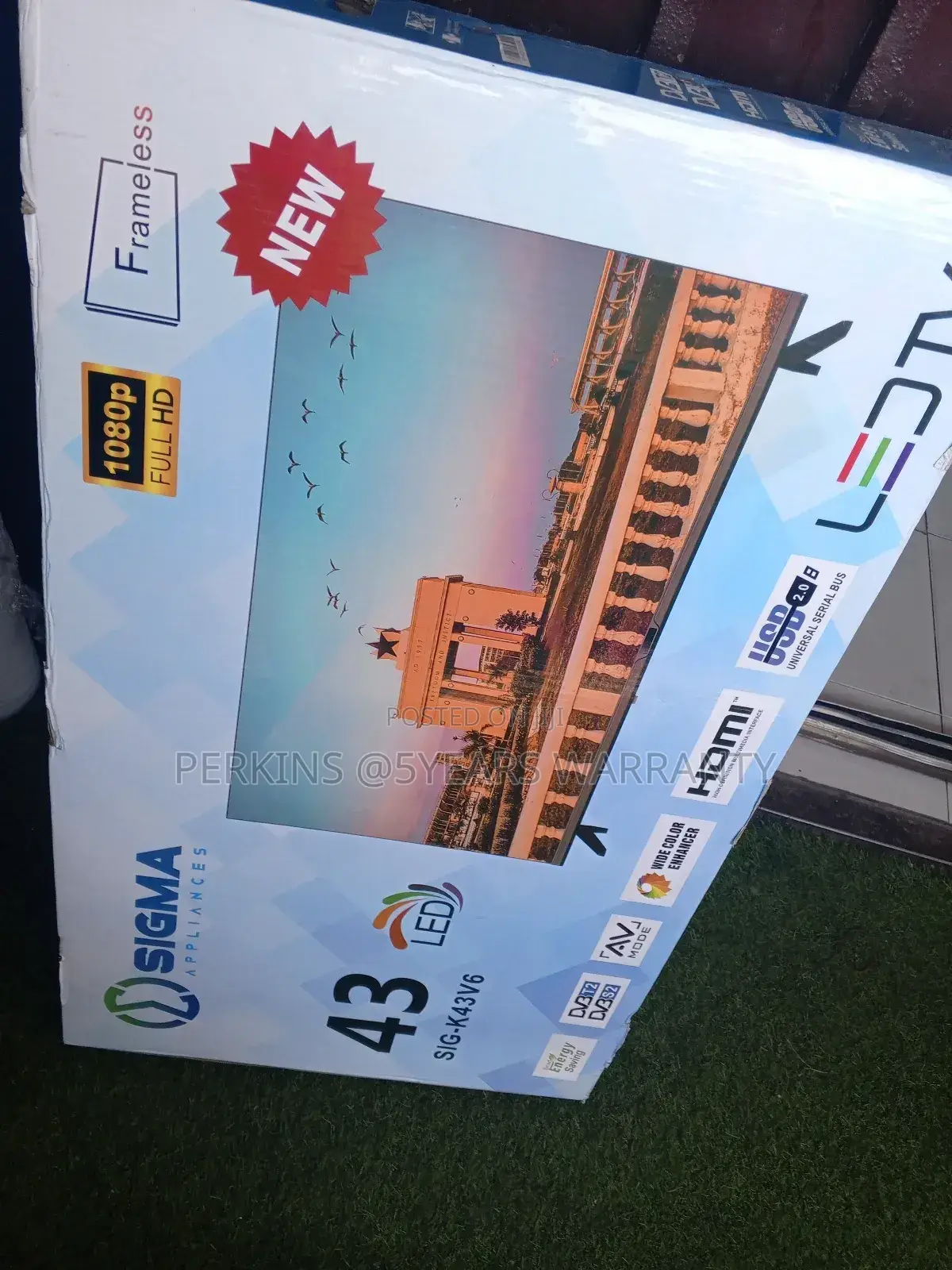 Sigma 43inches Crystal Clear Digital Tv