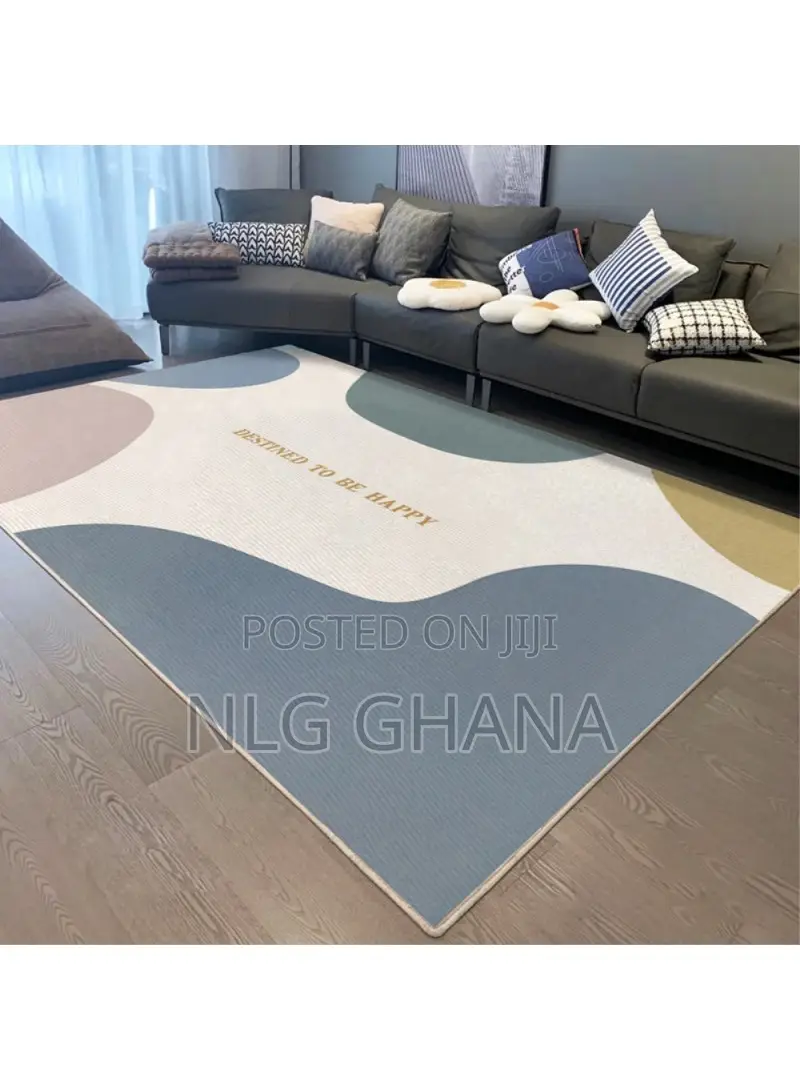Modern Abstract Geometric Pattern Living Room Rug. Tvx26384