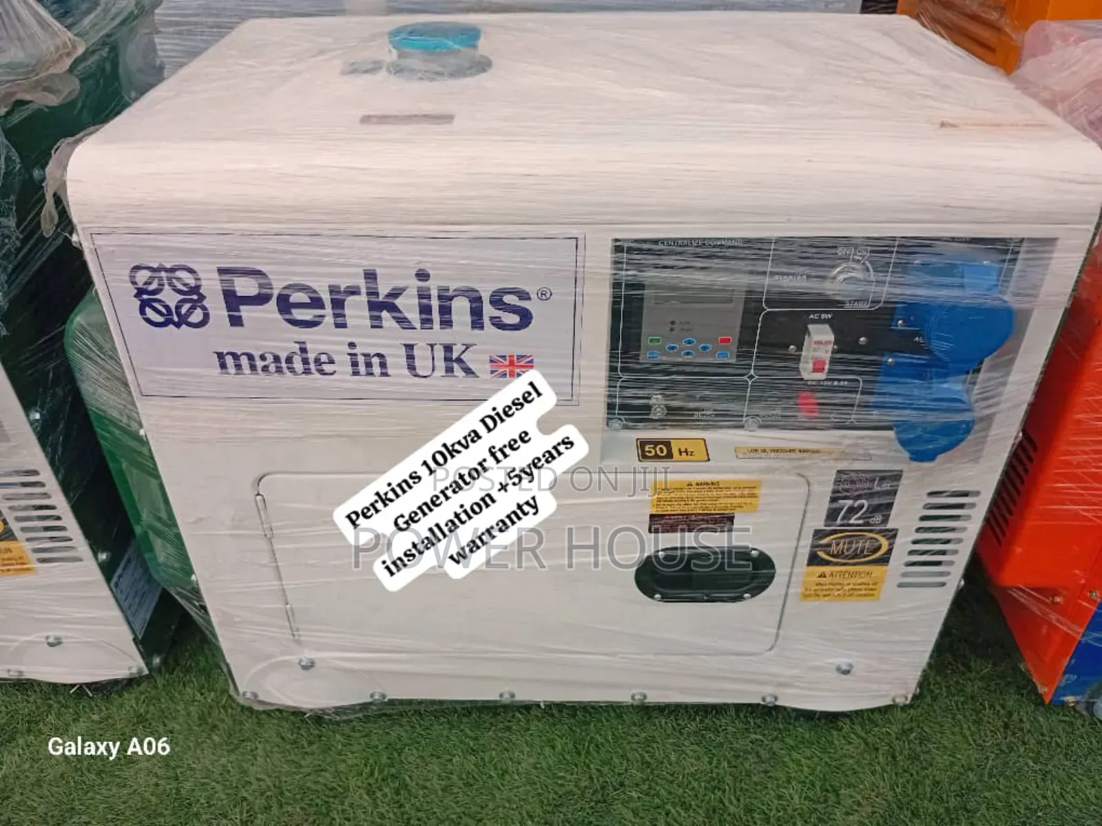 Wordwhiz Perkins Diesel Generator 10kva Silent